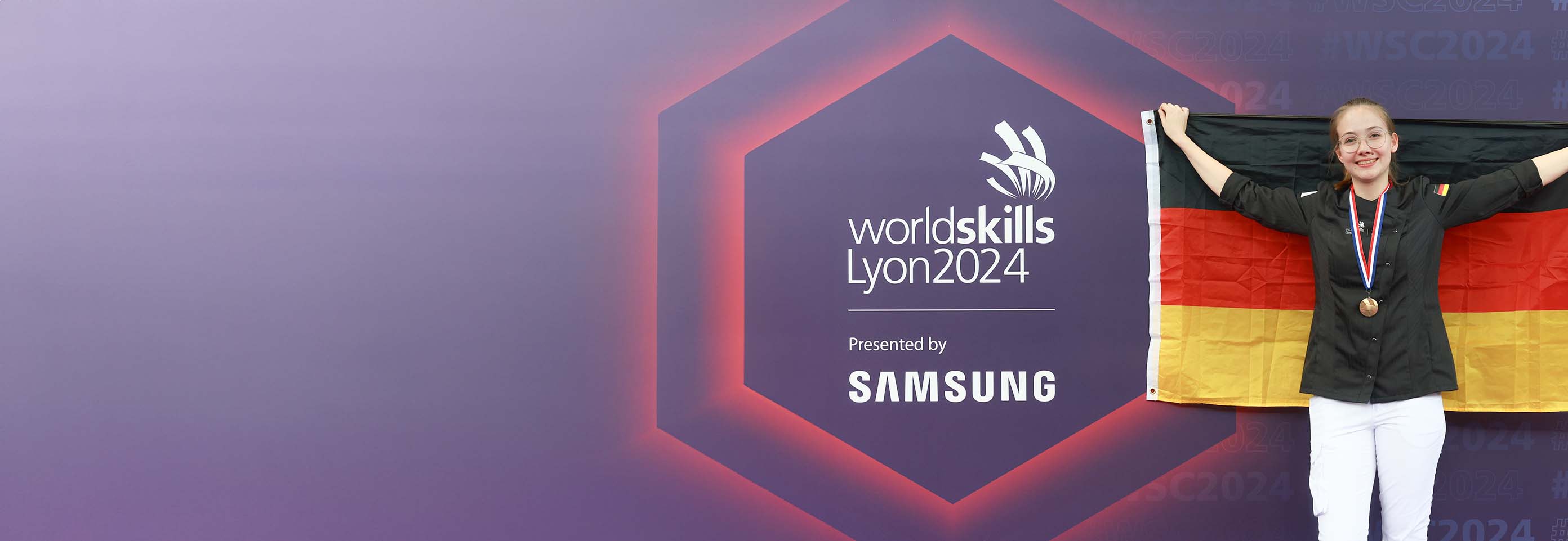 WorldSkills 2024 in Lyon: Laura Reckmann ist 2. geworden